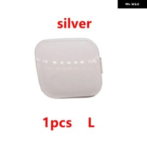 フロント バンパー 牽引フックカバー 牽引アイキャップ トヨタ カローラ 2011 2012 2013 OEM 52128-02916 52127-02916 - 1PCS Silver Left