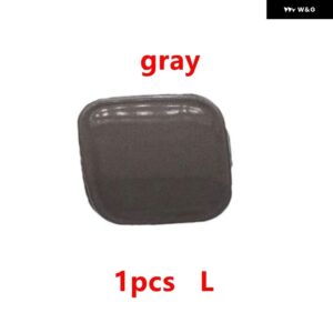 フロント バンパー 牽引フックカバー 牽引アイキャップ トヨタ カローラ 2011 2012 2013 OEM 52128-02916 52127-02916 - 1pcs gray Left