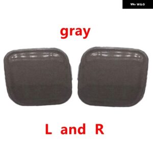 フロント バンパー 牽引フックカバー 牽引アイキャップ トヨタ カローラ 2011 2012 2013 OEM 52128-02916 52127-02916 - gray pair