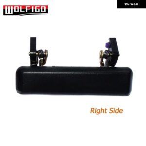 ブラック 外装 ドアハンドル フロント 左 右 スズキ サムライ 1986-1995 8282083000 8281083000 82820-83000 82810-83000 - right