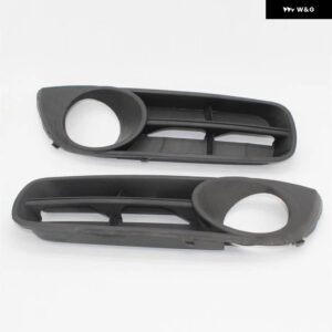 フロント バンパー LED フォグランプ ワイヤー グリル カバー カーライト シュコダ ファビア MK2 ルームスター 2007 2008 2009 2010 - pair grille cover