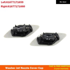 フロント バンパー ヘッドライト ウォッシャーノズル スプレージェットカバー キャップ 左 右 BMW 3シリーズ E92 E93 61677171659 6167717166 - right