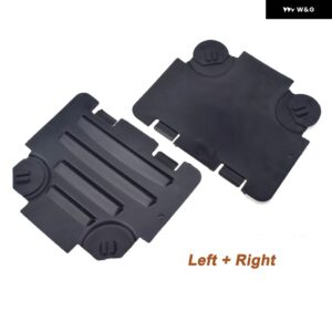 フロント右左ホイールフェンダーライナーアーチ ヘッドライト バルブ アクセス パネル カバー BMW E82 E88 E90 E91 325I 51717143850 51717143849 - Front Pair