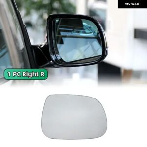 ヒーター付きサイドミラー ガラス アウディ Q5 Q7 SQ5 2010-2016 リアビュー バックミラー ガラス ドア ウィングミラー - 1PC Right