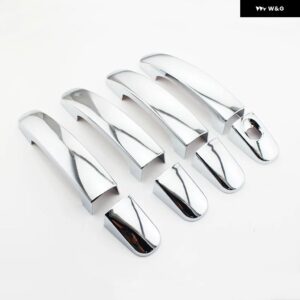 フォード フォーカス 2 3 4 MK2 MK3 MK4 ABSクローム トリム カー ドアハンドル カバー オート ステッカー アクセサリー - door handle 8 ps