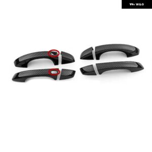 フォルクスワーゲン VW GOLF 7 MK7 2013-2019 クローム ドアハンドル ボウル トリム カーサイド ドアハンドル カバー トリム ステッカー スタイリング - 7