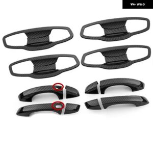 フォルクスワーゲン VW GOLF 7 MK7 2013-2019 クローム ドアハンドル ボウル トリム カーサイド ドアハンドル カバー トリム ステッカー スタイリング - 10