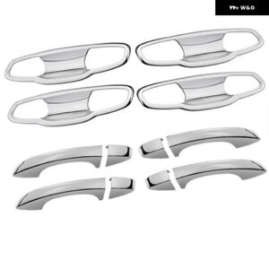 フォルクスワーゲン VW GOLF 7 MK7 2013-2019 クローム ドアハンドル ボウル トリム カーサイド ドアハンドル カバー トリム ステッカー スタイリング - 4