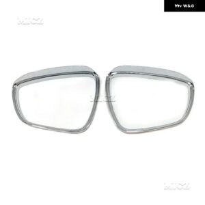 フォード フォーカス MK4 ST LINE 2019-2022 2023 車用バックミラー ブロック レインアイブロウカバー トリム アクセサリー カー スタイリング - Silver