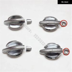 フォルクスワーゲン ポロ 2004-2018 ABS クローム ドアハンドル ボウル ドアハンドル カバー カバー トリム カー スタイリング - 5