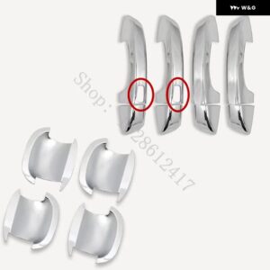 フォルクスワーゲン VW シャラン 2012 2012 2014 2015~2018 ドアハンドル ボウル ドアハンドル カバー カバー トリム アクセサリー - silvery5