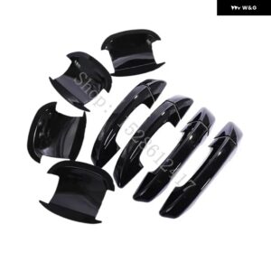 フォルクスワーゲン VW ゴルフ 6 MK6 2010 2010 2012 2013 ドアハンドル ボウル ドアハンドル カバー カバー トリム アクセサリー - Bright Black12