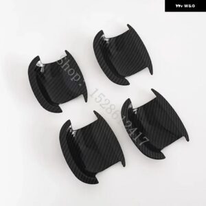 フォルクスワーゲン VW ゴルフ 6 MK6 2010 2010 2012 2013 ドアハンドル ボウル ドアハンドル カバー カバー トリム アクセサリー - Carbon fiber pattern