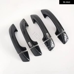 フォルクスワーゲン VW ゴルフ 6 MK6 2010 2010 2012 2013 ドアハンドル ボウル ドアハンドル カバー カバー トリム アクセサリー - Carbon fiber pattern7