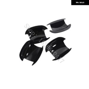 フォルクスワーゲン VW ゴルフ 6 MK6 2010 2010 2012 2013 ドアハンドル ボウル ドアハンドル カバー カバー トリム アクセサリー - Bright Black