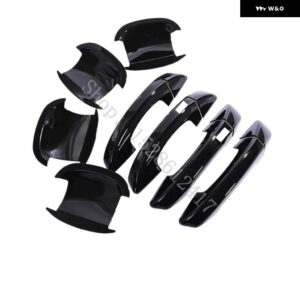 フォルクスワーゲン VW ゴルフ 6 MK6 2010 2010 2012 2013 ドアハンドル ボウル ドアハンドル カバー カバー トリム アクセサリー - Bright Black13