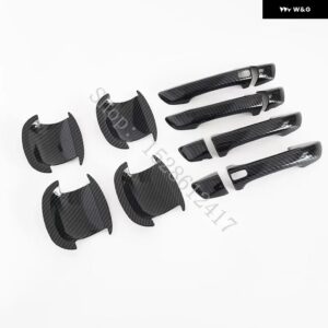 フォルクスワーゲン VW ゴルフ 6 MK6 2010 2010 2012 2013 ドアハンドル ボウル ドアハンドル カバー カバー トリム アクセサリー - Carbon fiber pattern9