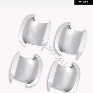 フォルクスワーゲン VW ゴルフ 6 MK6 2010 2010 2012 2013 ドアハンドル ボウル ドアハンドル カバー カバー トリム アクセサリー - silvery