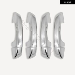 フォルクスワーゲン VW ゴルフ 6 MK6 2010 2010 2012 2013 ドアハンドル ボウル ドアハンドル カバー カバー トリム アクセサリー - silvery2