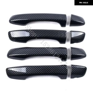 フォルクスワーゲン VW パサート B8 2017 2018 2019~2023 ドアハンドル ボウル ドアハンドル カバー カバー トリム カーアクセサリー - 4