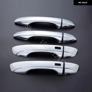 フォルクスワーゲン VW ティグアン MK2 2017 2018 2019~2024 ドアハンドル ボウル ドアハンドル カバー カバー トリム カーアクセサリー - silvery2