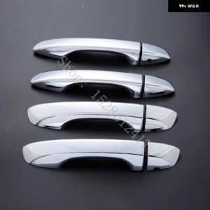 フォルクスワーゲン VW ティグアン MK2 2017 2018 2019~2024 ドアハンドル ボウル ドアハンドル カバー カバー トリム カーアクセサリー - silvery