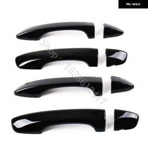 フォルクスワーゲン VW パサート B8 2017 2018 2019~2024 ドアハンドル ボウル ドアハンドル カバー カバー トリム カーアクセサリー - Bright Black
