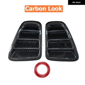 フィアット 500 アバルト 595 695 2016-2024 カーボン/ブラック リア テールライト カバー 装飾 ステッカー カーボンルック - Carbon Look