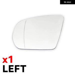 ヒーター付きサイドミラー ガラスレンズ ドアウィングミラー ガラス メルセデスベンツ CES GLC クラス W205 W222 W217 W213 W238 ブラインド スポット - 1PC Left