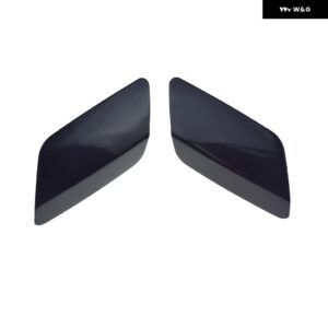 フロント バンパー ヘッドライト ウォッシャー ノズル カバー キャップ BMW 3シリーズ クーペ E92 E93 328I 335I 335IS 2010-2013 61677253393 61677253394 - Left Right 2pcs