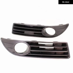 フロント HAOGEN / LED フォグランプ ライト 電球 付き + グリル + ワイヤー VW ポロ 9N3 MK4 フェイスリフト 2005 - 10 - Pair Grille