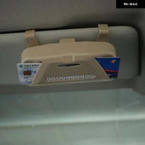 フォード フォーカス 2 MK2 3 4 MK3 MK4クーガエスケープカー メガネ ケース オーガナイザー ボックス サングラス ホルダー 収納 ポケット - ABS Beige A