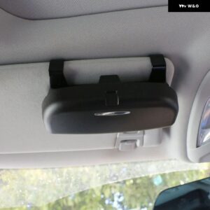 フォード フォーカス 2 MK2 3 4 MK3 MK4クーガエスケープカー メガネ ケース オーガナイザー ボックス サングラス ホルダー 収納 ポケット - ABS black B