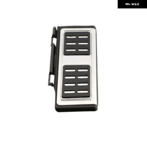 フォルクスワーゲン VW GOLF 7 MK7 ポロシート イビサ アウディ A1 シュコダ カミック ステンレス カーアクセル ブレーキ フットレスト ペダルカバー - 1PC Rest Pedal A