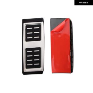 フォルクスワーゲン VW GOLF 7 MK7 ポロシート イビサ アウディ A1 シュコダ カミック ステンレス カーアクセル ブレーキ フットレスト ペダルカバー - 1PC Rest Pedal B