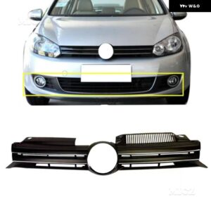 フォルクスワーゲン ゴルフ 6 MK6 2009-2013 フロント バンパー グリル - b