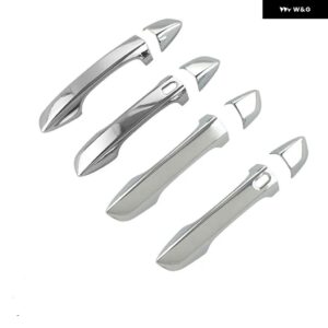 フォルクスワーゲン VW ティグアン MK2 2017 - 20 クローム ドアハンドル カバー カー スタイリング ステッカー 自動車アクセサリー - 2 buttons