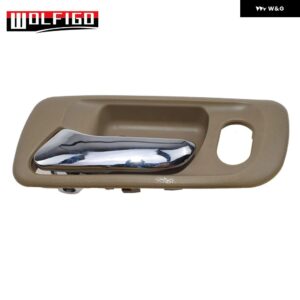 ベージュクローム レバー フロントリア 左右 インテリア 内側 ドアハンドル 1998 - 02 ホンダ アコード72165S84A01ZC - Front Left