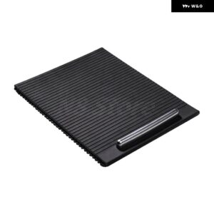 ブラック/グレー/ベージュ クローム ドリンク アームレスト センター コンソール カップ ホルダー ローラーカバー PASSAT B6 B7 CC 3C0 857 503 3C0857503 - black