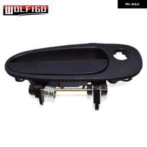 ブラック トヨタ COROLLA 1993-1997 車 外装 外側 ドアハンドル フロント リア 左 右 69220-12160 69210-12160 - Front Right