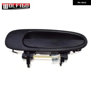 ブラック トヨタ COROLLA 1993-1997 車 外装 外側 ドアハンドル フロント リア 左 右 69220-12160 69210-12160 - Rear Left