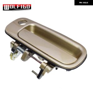 ベージュ/ブラック/ホワイト 車 外装 外側 ドアハンドル フロント左 運転席側 1992-1996 トヨタ カムリ 6922033020 - beige