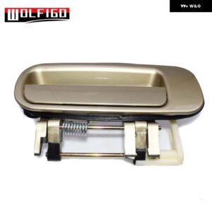 ベージュ/ブラック/ホワイト 外装 外側 ドアハンドル リア右側 1992-1996 トヨタ カムリ 69230-33010 - beige