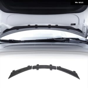 フロント トランク フードゴムシール アップグレード ウェザーストリップ トリム ベルト 防水 ストリップTESLAモデル3 Y 防塵 - For Model 3