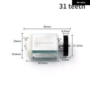 フォルクスワーゲン VW サイドカードア セントラ ルロックモーター 12V DC アクチュエーター ハイパワーリペア センター エンジン - Motor B