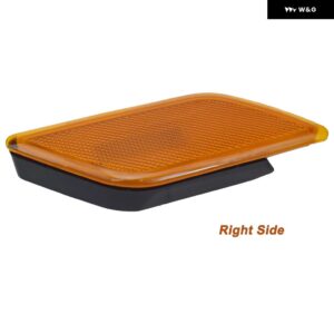 フロント バンパー ペア LH RH ウィンカー インジケーター ライトランプ 2128200021 2128200121 メルセデスベンツ E クラス W212 E350 E550 E63 - right