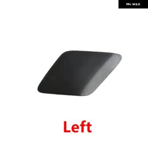 フロント バンパー 未塗装カラー プラスチック トレーラーキャップ 牽引フック アイカバー トヨタ プリウス 2016 2017 - 1pcs left L