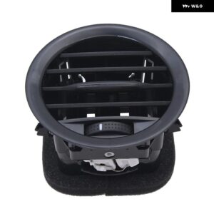 ブラック/クローム ヒーター A/C エアベント カバー アウトレット グリル VAUXHALL ADAM 2013- CORSA D 全モデル 2007-2015 13417363 2201099 - Style 1