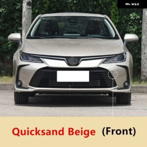 フロント バンパー 牽引フックアイカバー トレーラーキャップ グリル シェル トヨタ カローラアルティスSEADN 2019 - 21 - Quicksand Beige