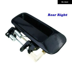 ブラック トヨタ カムリ 1997-2001 フロント リア 左/右 外装 外側 ドアハンドル 69210AA010 69210AA010 69220AA010 - Rear Right